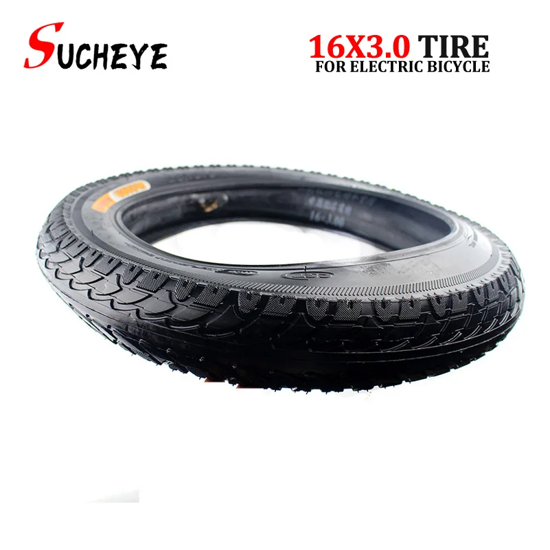 Durable 16-Inch Electric Bike Tire Inner Tube 16x3.0