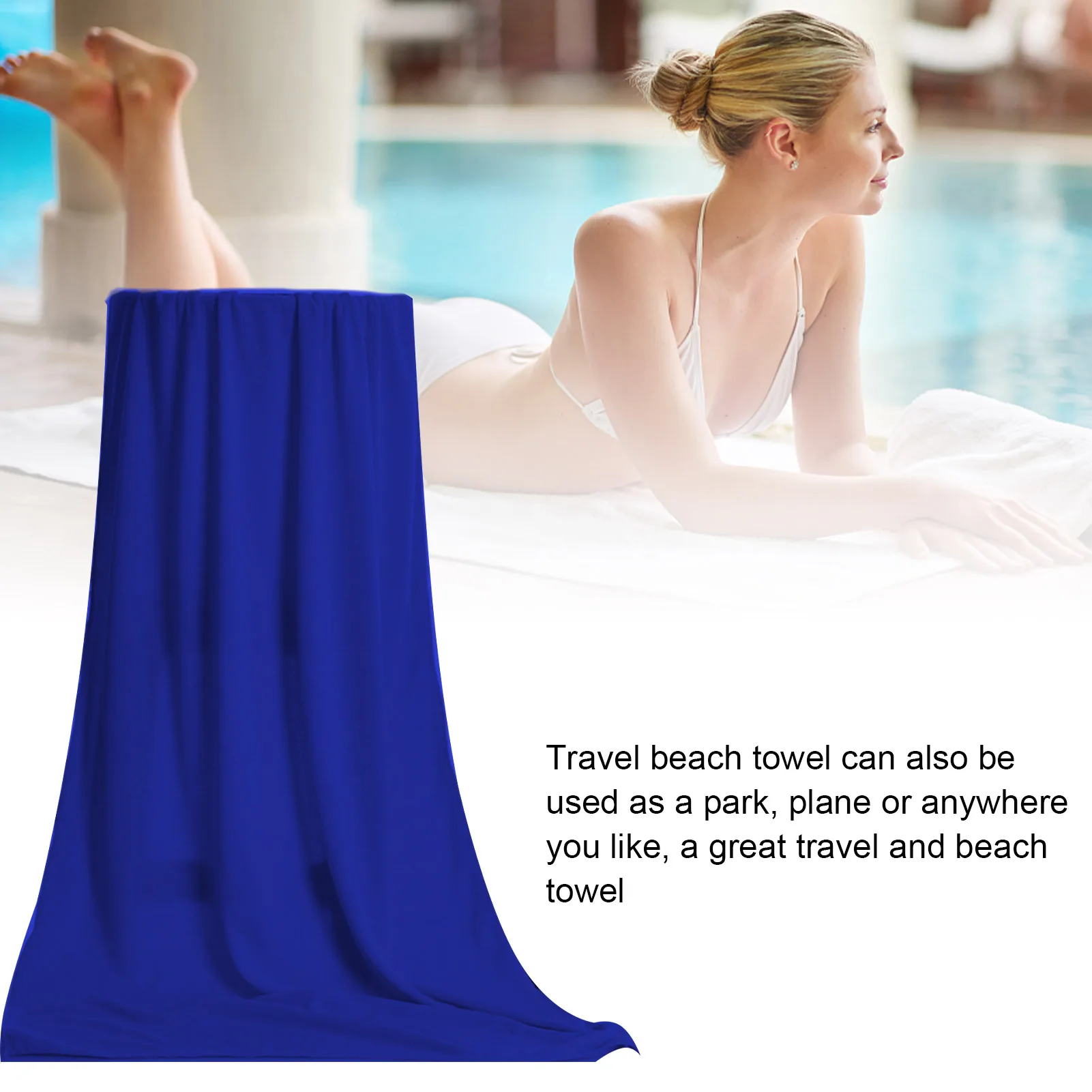 Asciugamano da doccia 70x140cm asciugamani da spiaggia grandi asciugamano  ad asciugatura rapida asciugamano da bagno assorbente morbido Comfort  accappatoio in microfibra - AliExpress