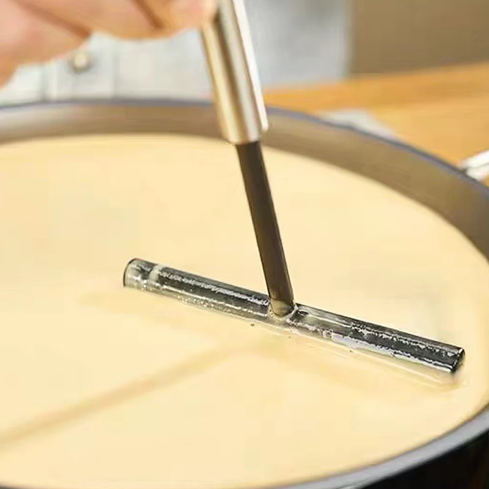With Scraper Knife Non Stick Professional Home Dough Distributor Crepe Spreader pancake tool