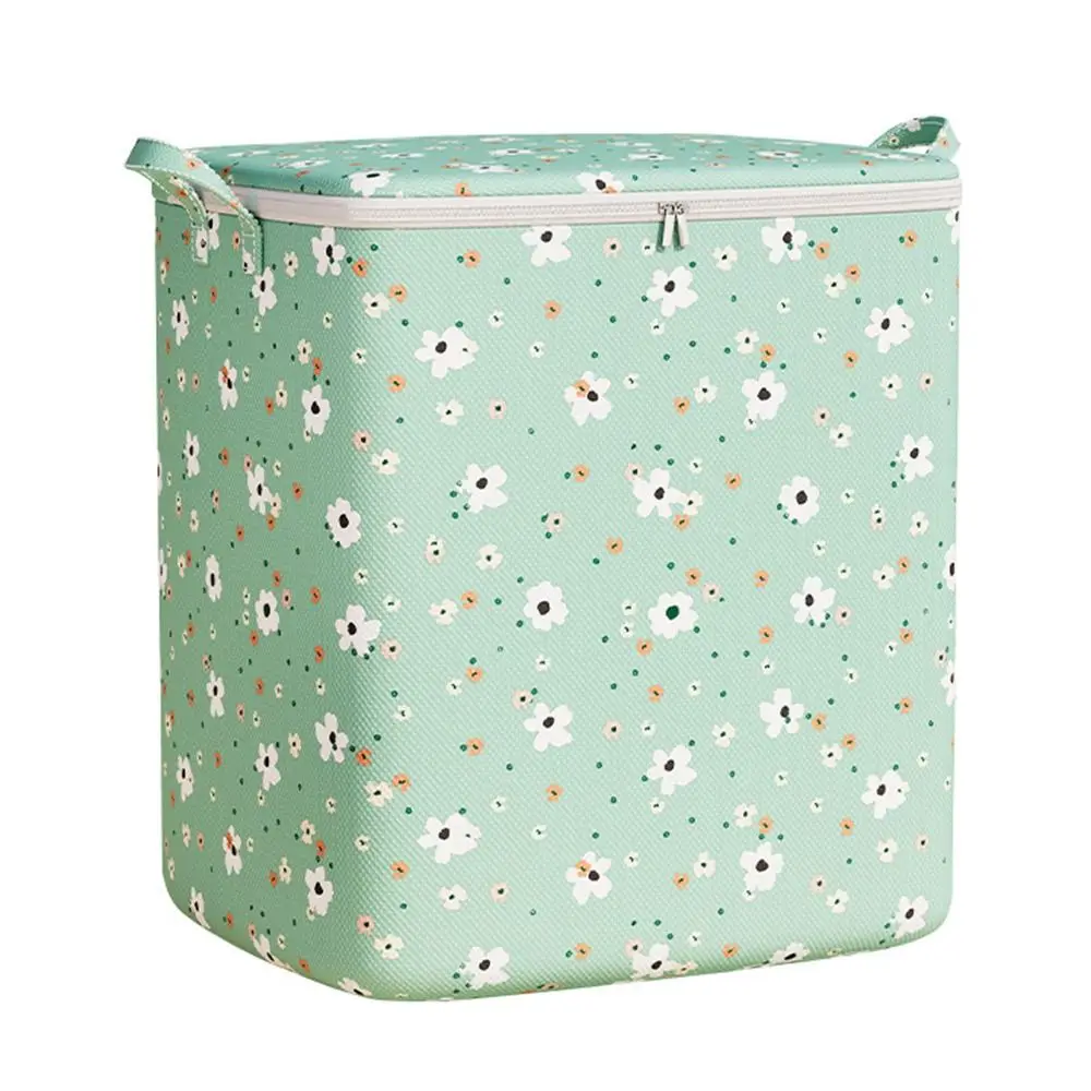 Folding Storage Baskets Quilt Organizer Clothes Storage Bag with Handles Large Capacity Home Closet Storage Organization 3