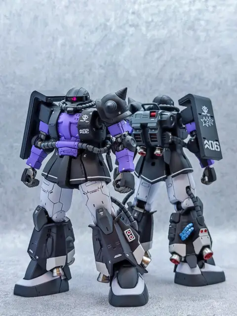 Gaogao Hg 1/144 Zaku Ms-06R-1A Assembly Model Action Model