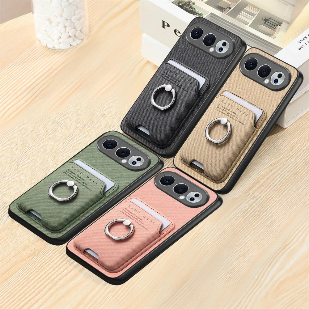 Luxury 2-in-1 Detachable Leather Case with Magnetic Card Cover