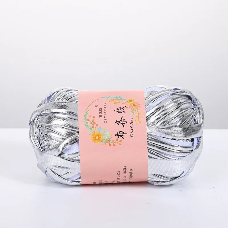1pc Magic Cloth Thread DIY Champagne Imitation Leather Hand Woven Material Bag Doll 3