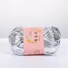1pc Magic Cloth Thread DIY Champagne Imitation Leather Hand Woven Material Bag Doll 3