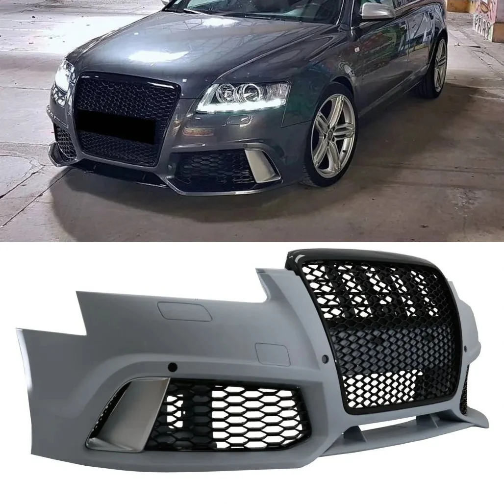 Grille Audi A6 C6 RS Style zwart | Online bestellen