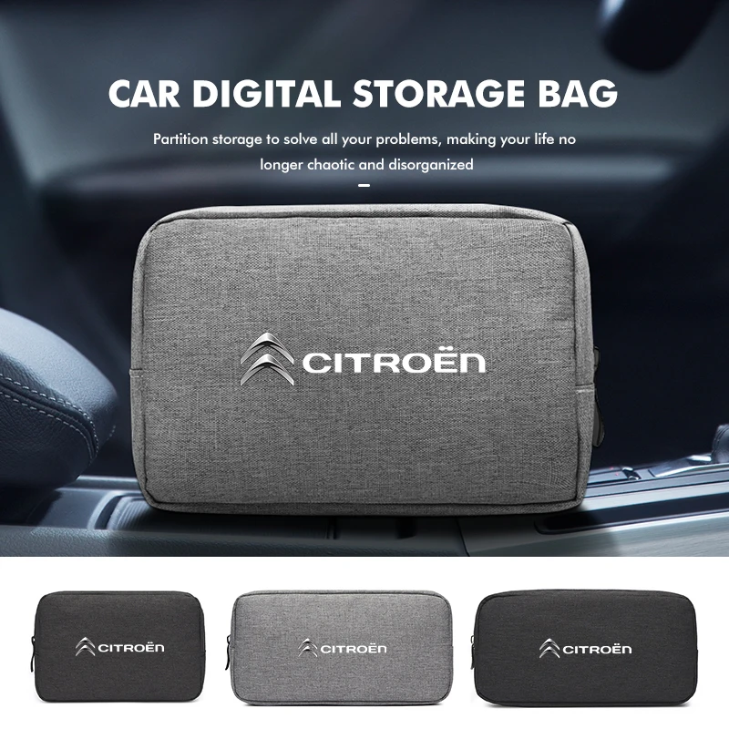 Bolsa de almacenamiento Digital con logotipo de coche, bolso de viaje ...