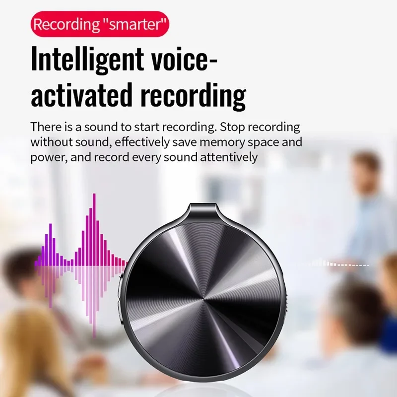 Mini digitalni diktafon na zaslonu