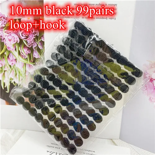Black 10mm 99pairs