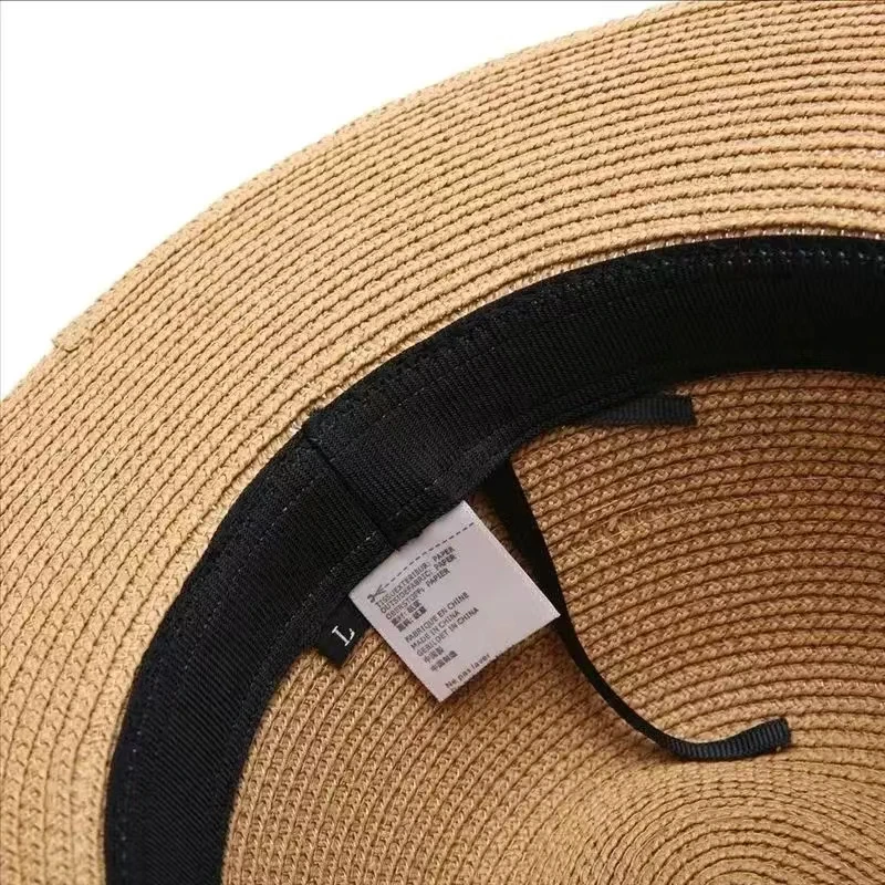 XL Big Head 63CM Summer Beach Woven Sun Hats Unisex