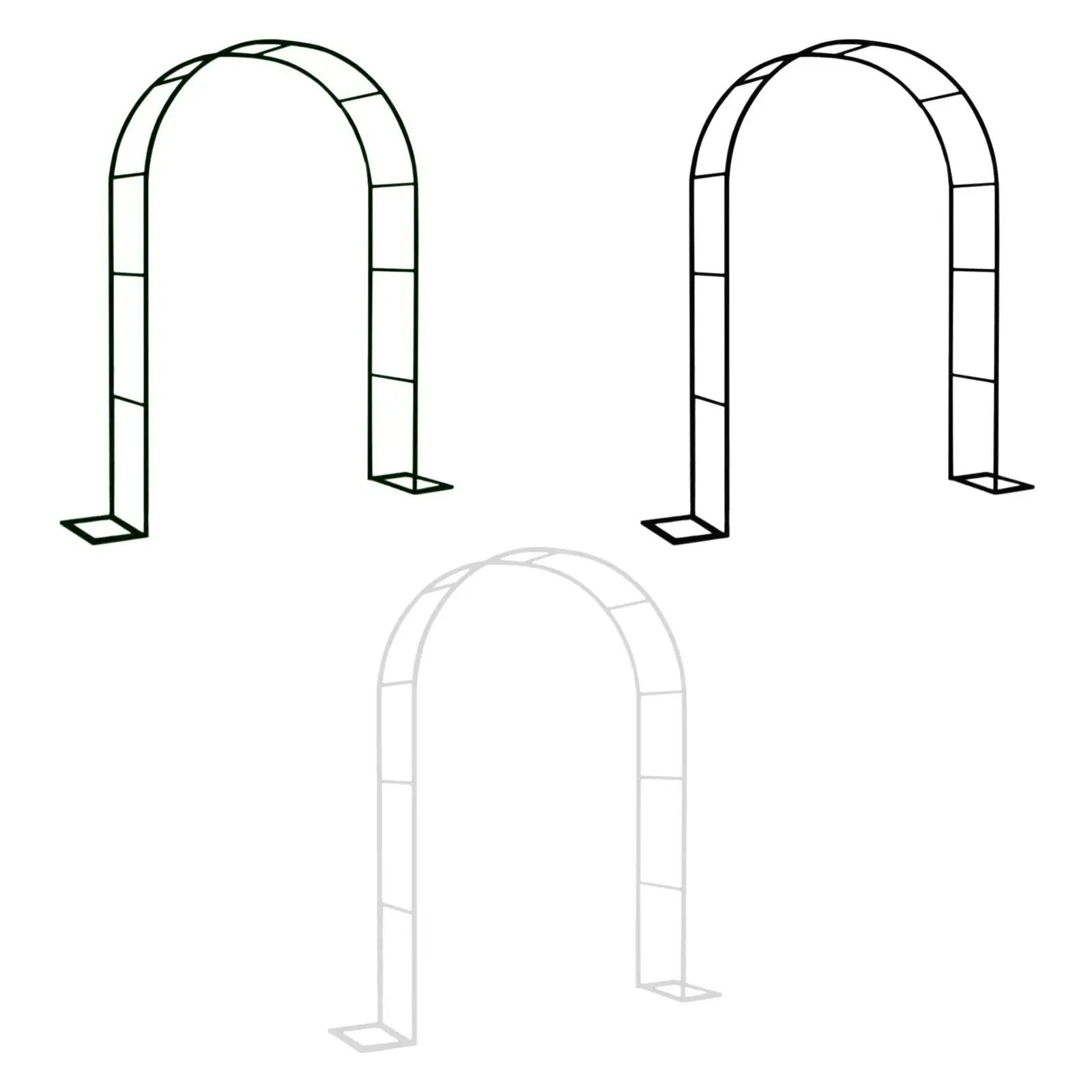 Garden Archway Wedding Trellis Arbour Arches for Gardening Lawn Entrance Wedding Party Decoration wedding arch stand party arch set wedding arch set