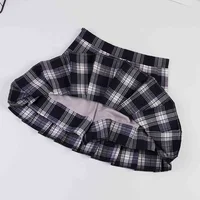 2023 Women A- line Skirt Red Plaid Skirt korean harajuku plaid skirt Spring and Autumn New Pleated High Waist Skirt - Image 3