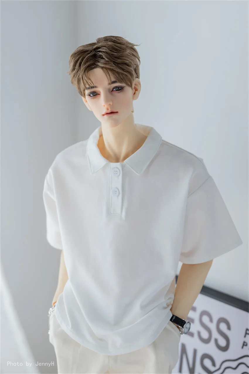 

Одежда для куклы BJD, Мужской Повседневный Топ с коротким рукавом 1/3 и дядя, аксессуары для куклы bjd