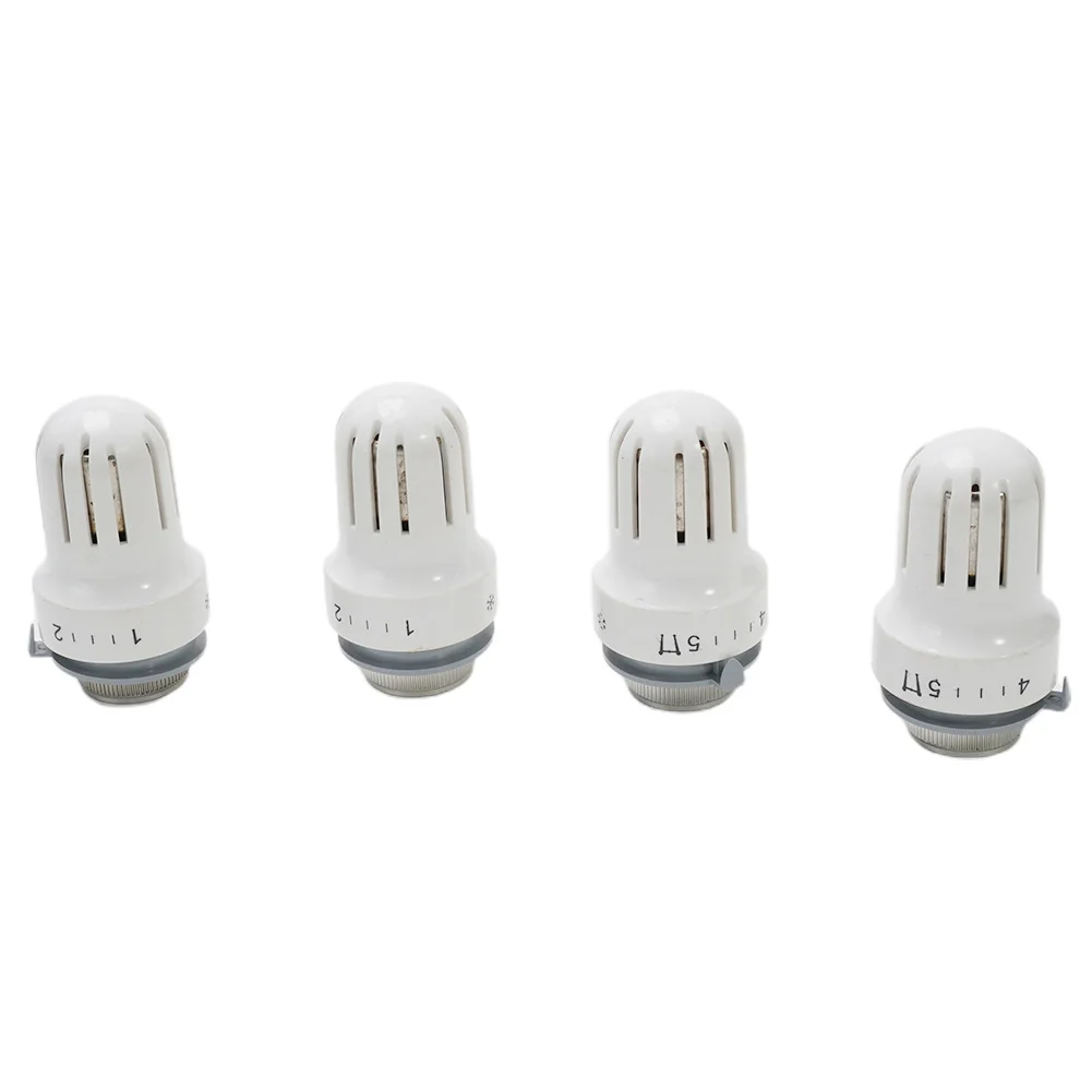 

2/4Pcs Automatic Thermostatic Control Valves Radiator Thermostat Head M30 X 1.5 Thermostatic Heating Valve Heater Controller