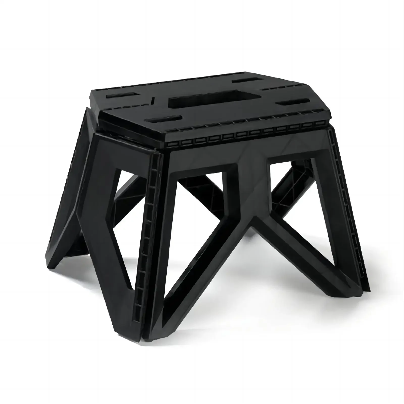 

Outdoor Portable Folding High Load-bearing Handle Design Durable Mini Chair Fishing Stool Square Stool Maza Camping Stool