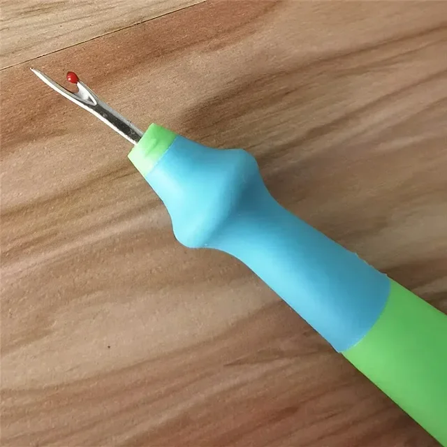 1pc Sewing Thread Cutter Plastic Handle Craft Thread Cutter Seam Ripper Stitch Unpicker Hand Tools Needles Arts Sewing Accessory 4