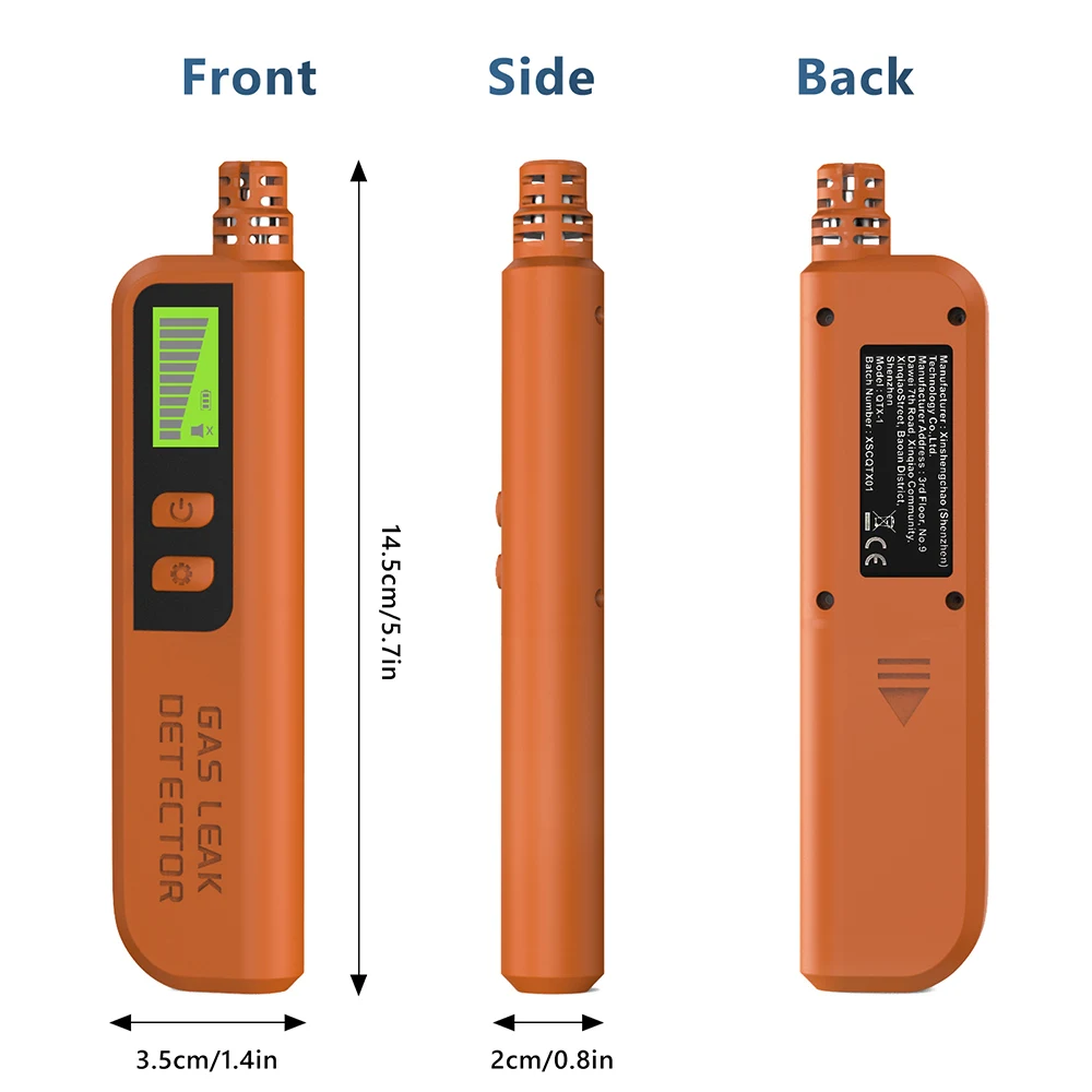 2025 Combustible Gas Leak Detector