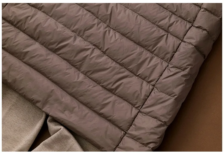 SEDUTMO Long Duck Down Jackets Women Ultra Light Coat Winter Casual Black Thin Autumn Parkas ED2085