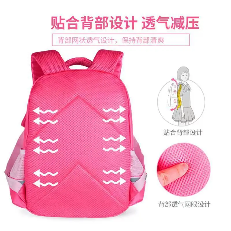 MINISO Authentic Disney Zootopia Elementary School School Bag 1-3-5 Grade Lightweight Backpack for Boys and Girls Backpack