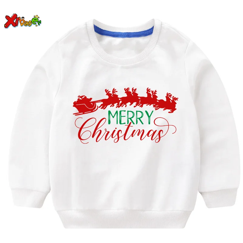 thumbnail image 1 of Conjuntos de sudaderas navideñas familiares, suéteres, ropa a juego para la familia 2022, madre, padre, hija, hijo, niños, bebé, papá, pijamas para niño, 1 of 5