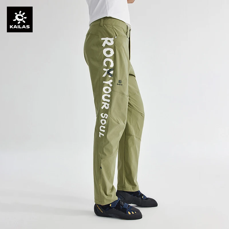 KAILAS 9A Hiking Quick-drying Rock Climbing Pants Men Outdoor Sports Breathable Lightweight Professional Man Pants KG2415306