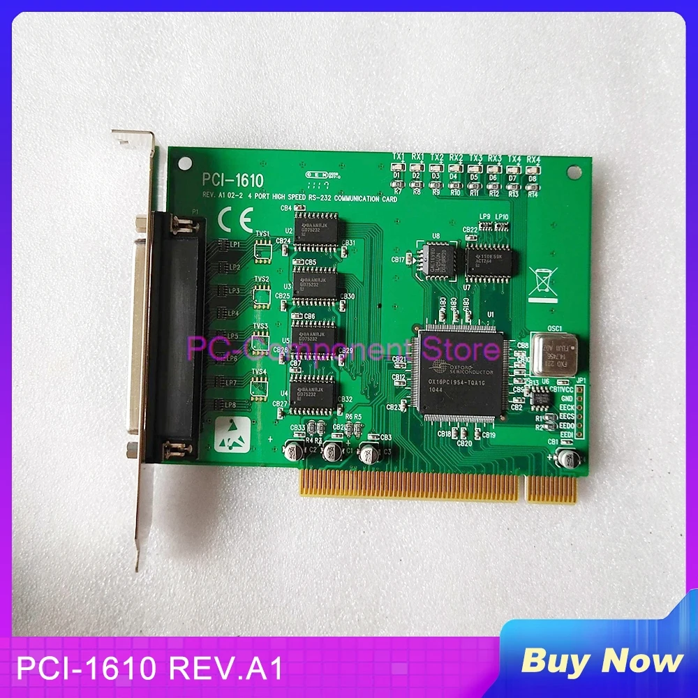 

Высокоскоростная идентификационная карта для Advantech с 4 портами стандарта PCI с защитой от перенапряжения Φ REV.A1