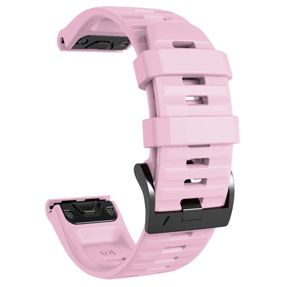 Durable Sports Watch Band with Quickfit Rubber Strap - 26/22mm
