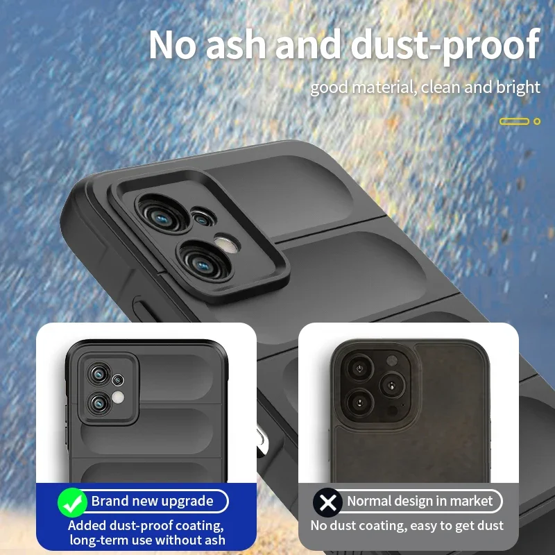 Enhanced Shockproof Silicone Back Case - Durable Protective Cover