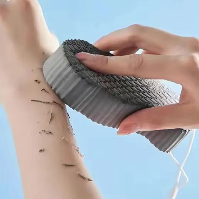 М'яка відлущувальна губка для душу Щітка для душу Засіб для видалення шкіри тіла Відлущувач 3D Magic Sponge Дитяча губка для ванни Масажер 1PC