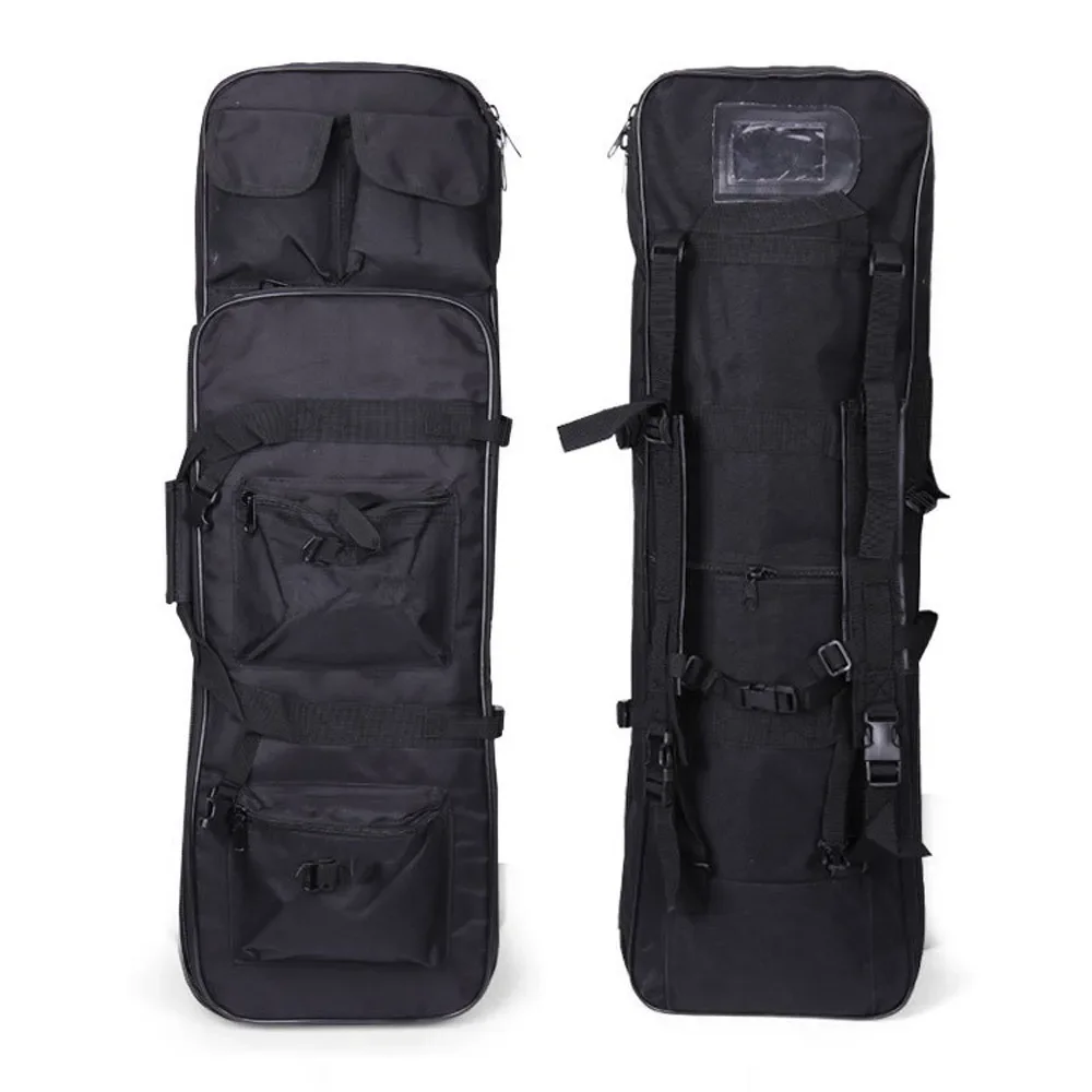 

Квадратная сумка для переноски с двойной винтовкой 85 см/100 см/120 см, тактический охотничий рюкзак с ремешком на плечо, защитный рюкзак для винтовки