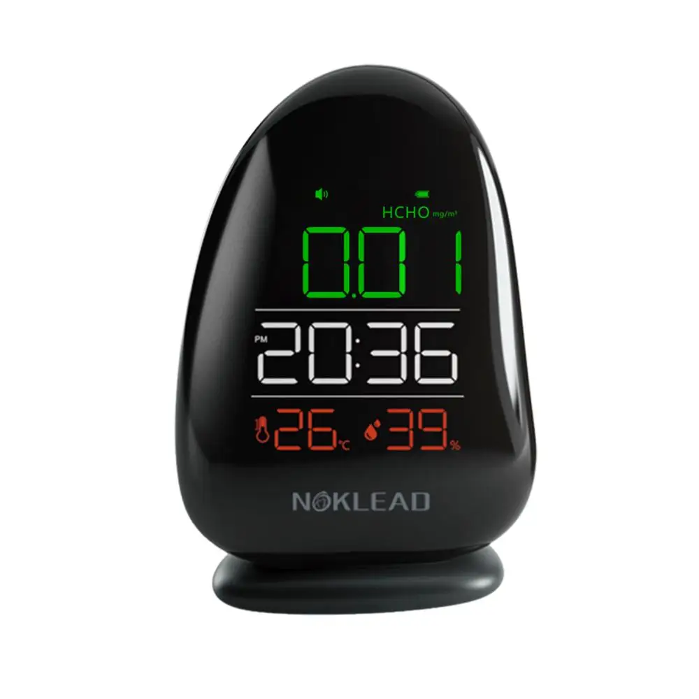 

Hot selling new design cobblestone portable indoor formaldehyde air quality detector