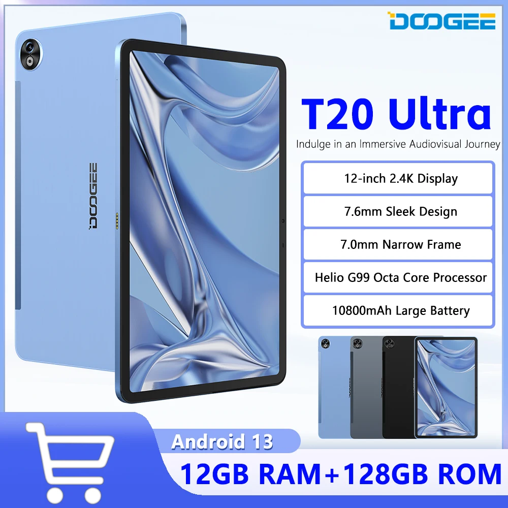 DOOGEEタブレット 12インチ Helio G99 10800mAh 8コア Amazon.co.jp: 【専用ケース付属】T20Ultra 12インチ タブレットDOOGEE