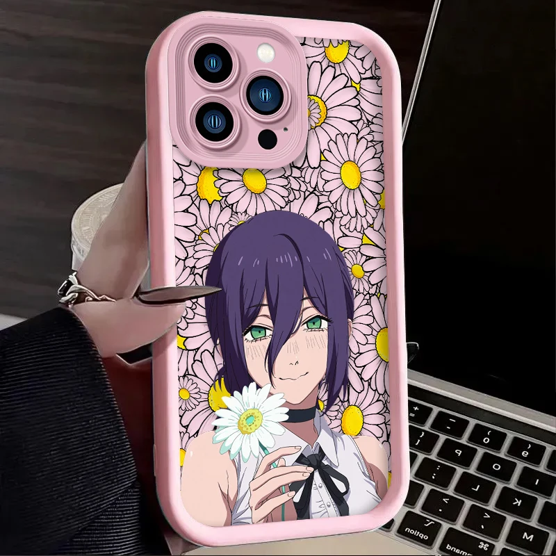 Chainsaw Man Cute Devil Reze Silicone Phone Case