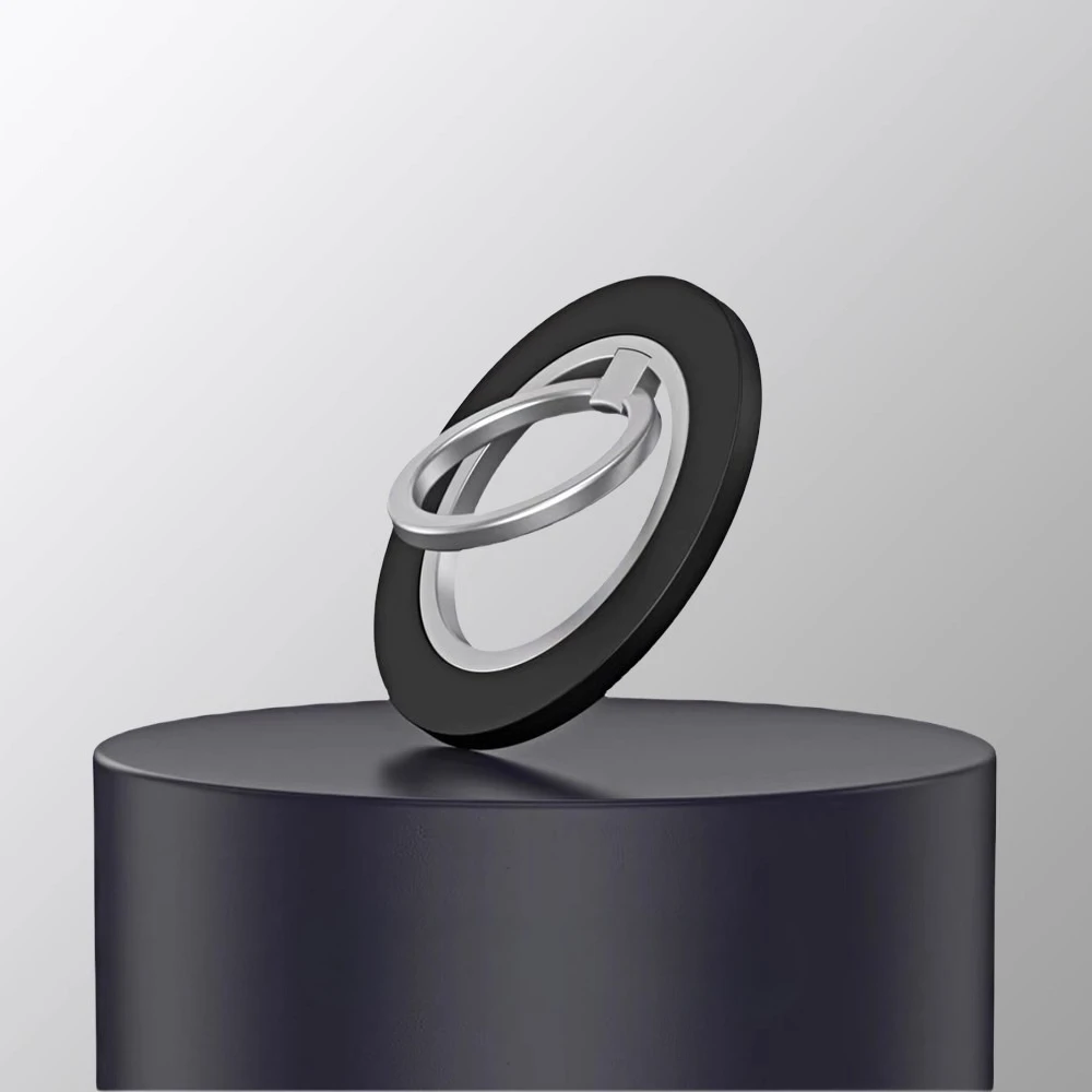 Swivel Folding Kickstand Case with Magnetic Charging and Carbon Design Armor Cover