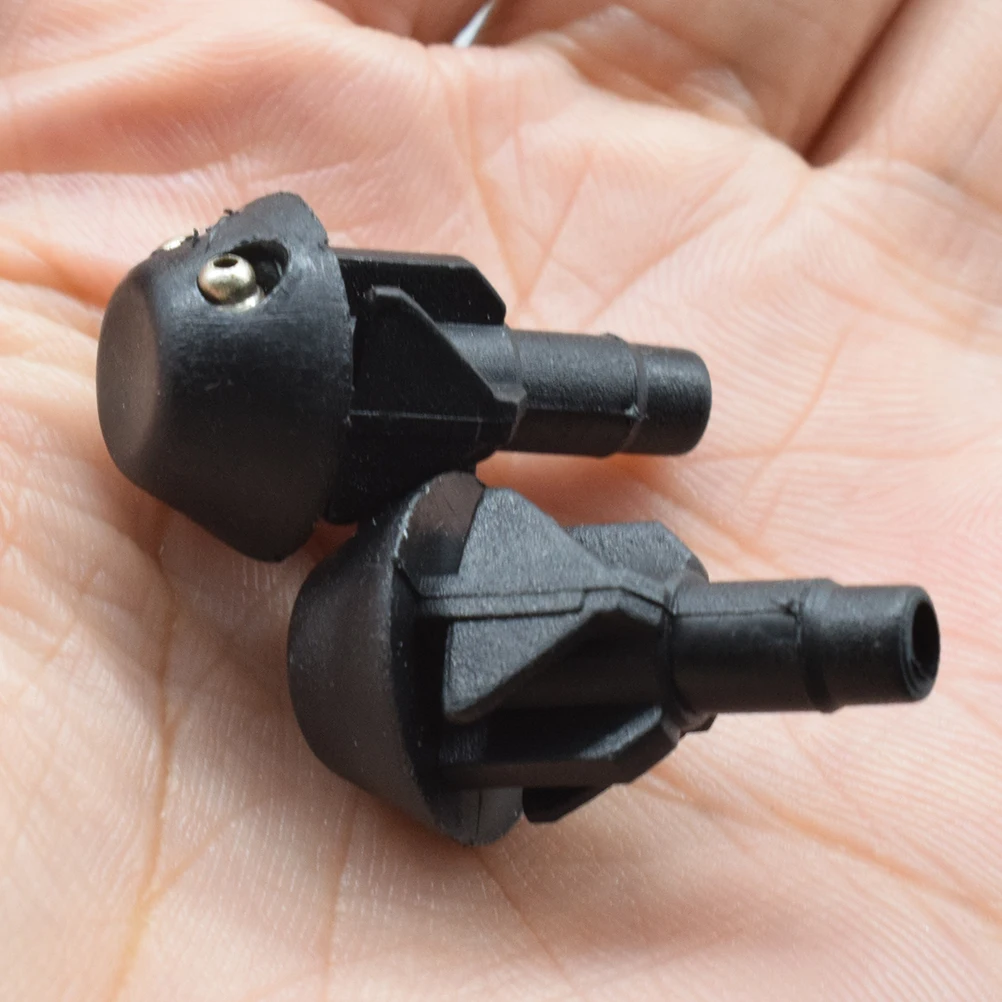 2 Teile/satz Frontscheibe Windschutzscheibe Scheibenwischer Waschanlage Jet Düse Spray Für Peugeot 106 205 206 306 506 Haube Wasser Flüssigkeit Jets – Detail 5