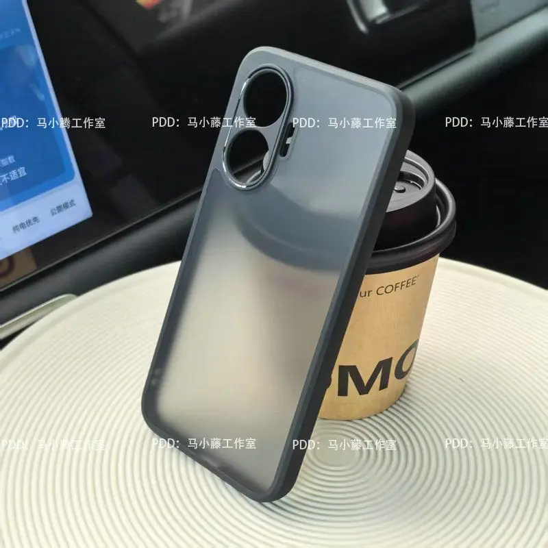 Luxury Armor Transparent Magnetic Back Cover with MagSafe