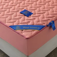 Waterproof Mattress Cover funda de colchón Thicken Bed Covers All Inclusive Fitted Sheet Zipper Bed Sheets(Pillowcase Need Order 2