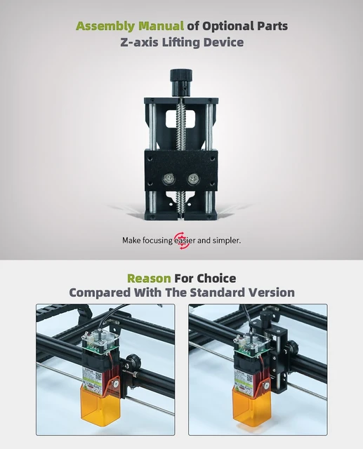 ORTUR-Meilleure technologie de gravure laser, imprimante 3D, axe Y