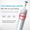 NBC280 Mini Gas-free Welding Machine Welding Semiautomatic Device Gas Welding Carbon Dioxide Gas Shielded Welding Machine 2