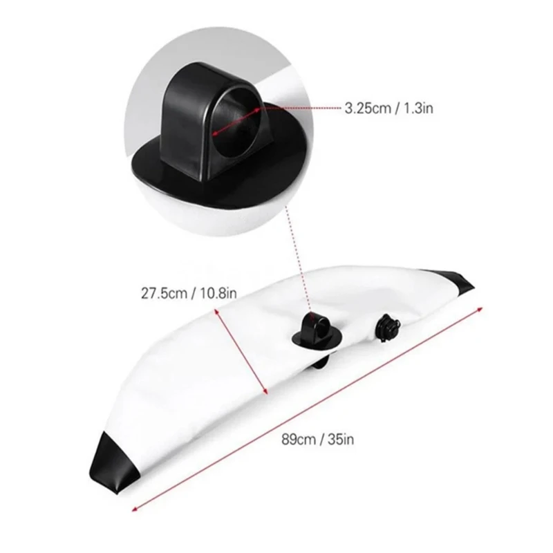 Kayak Inflatable Outrigger Float Balancing Boats Part PVC Inflatable Kayak Outrigger Float Balancing Canoes