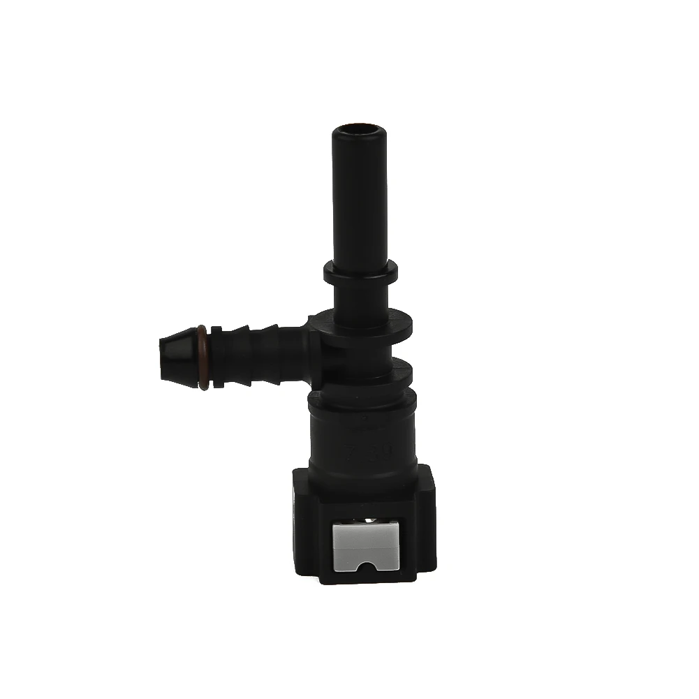 Fuel Line Coupler Car Fuel Line Hose Quick Release Connector 7.89 ID6 Female Bundy Tee Fitting Fuel Line Hose Coupler Carburetor Part