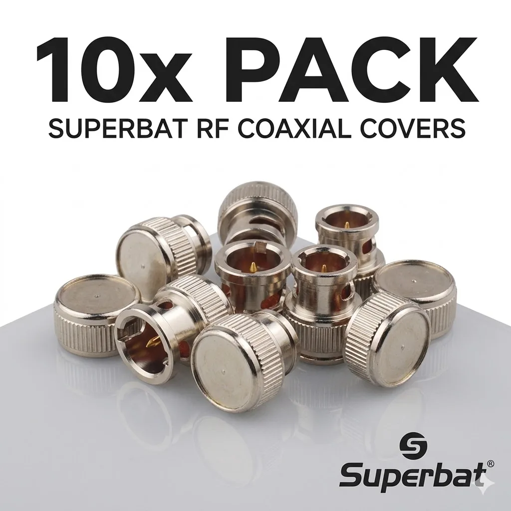 Nickel Plated RF Coaxial Connector Dust Caps