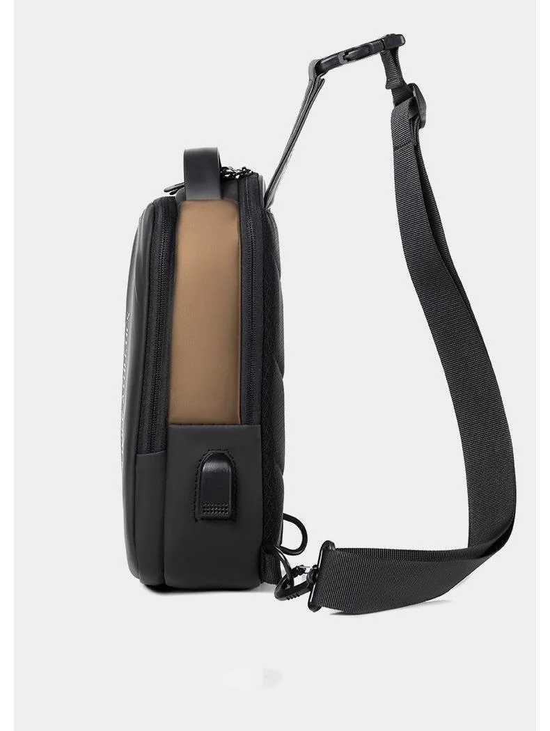 Petit sac à dos multifonctionnel à une épaule pour hommes, sac à bandoulière de sport de loisirs_voghion.com