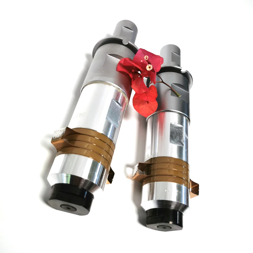 

20khz Ultrasonic Pressure Ceramic Welding Transducer 2000w For Pyramid Nylon Tea Bag Packing