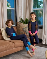 As 2025 kids  girl boy set baby modal stretchy 1