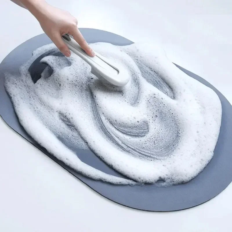 Xiaomi Youpin Super Absorbent Shower Bath Mat Bathroom Anti-Slip Carpet Rug Simple Entrance Soft Door Bathtub Side Bath Mat New