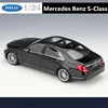 Welly 1:24 Mercedes Benz S-Class S500 Alloy Car Model Diecast Metal Toy Vehicles Car Model High Simulation Collection Kids Gifts 6