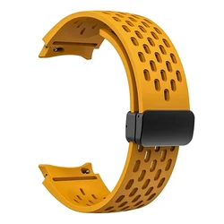 Breathable Magnetic Strap for Smartwatch - Ultra Comfort Band (Yellow)