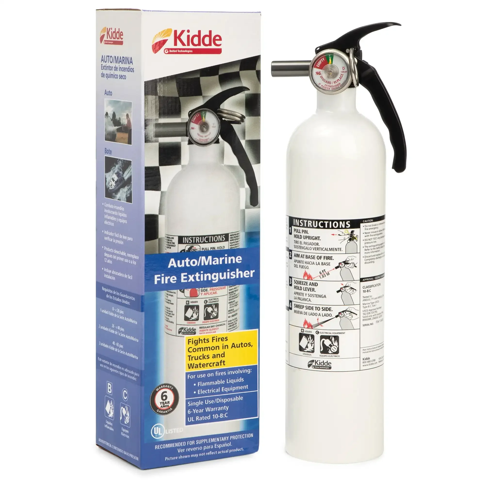 Auto/Marine Fire Extinguisher 2