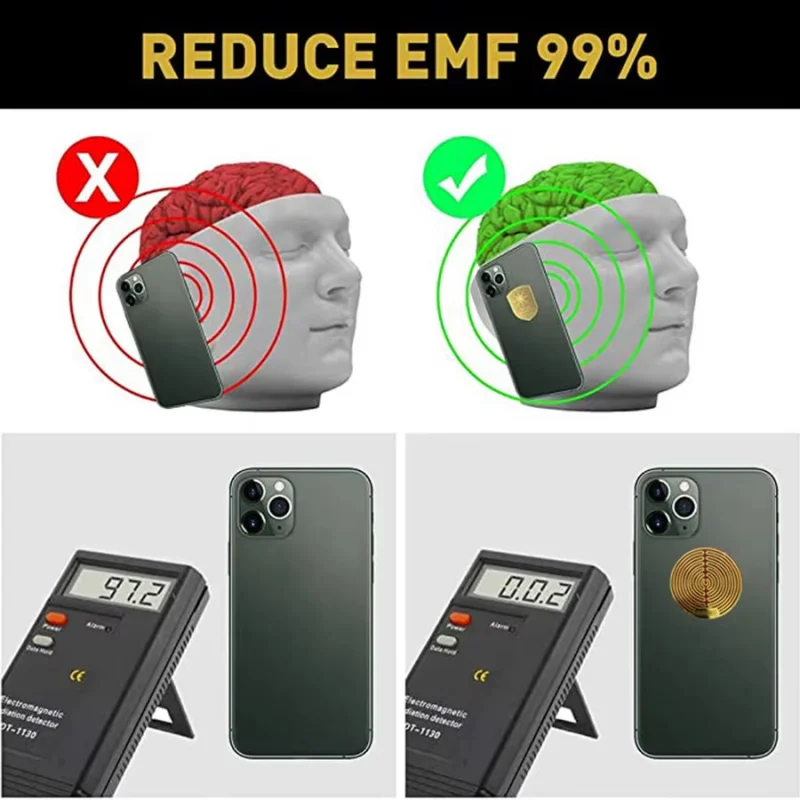 Universal EMF Protection Shield Sticker