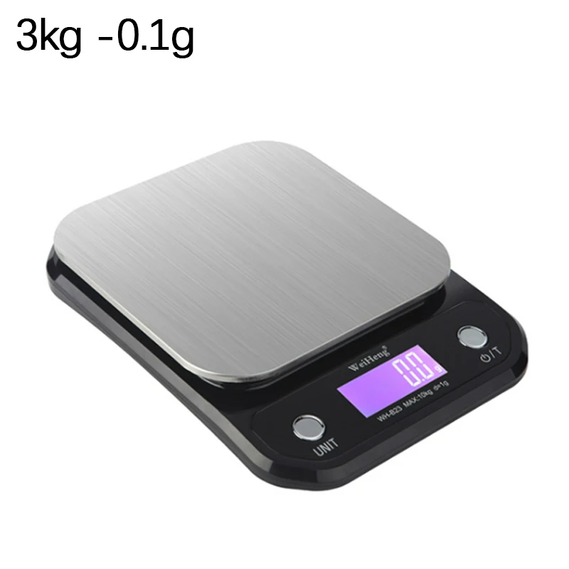 5kg/0.1g 10g/1g Digital Jewelry Kitchen Scales Scales Steel Portable Lcd  Lectronic Postal Food Balance Measuring Weight Libra - Kitchen Scales -  AliExpress